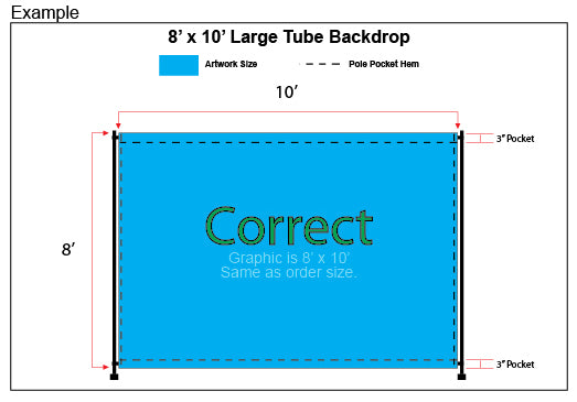 Step and Repeat Backdrop 10'x8'